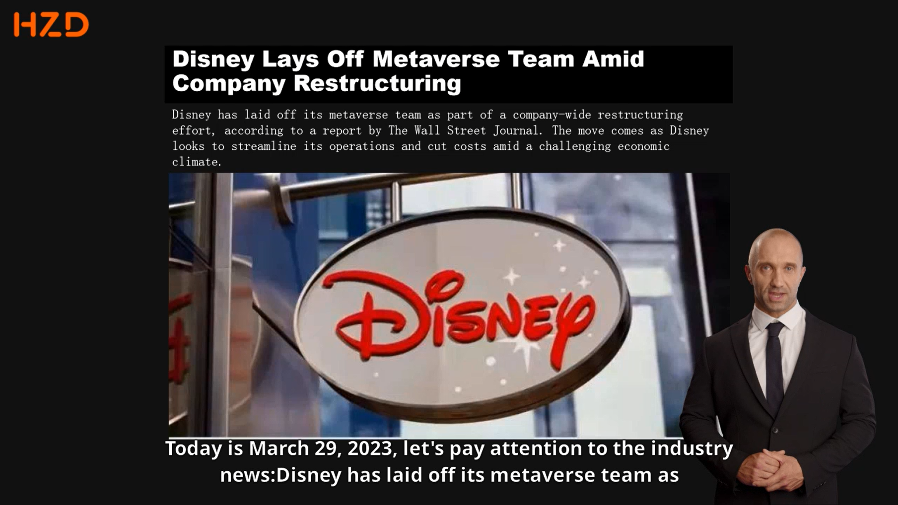Disney Lays Off Metaverse Team Amid Company Restructuring